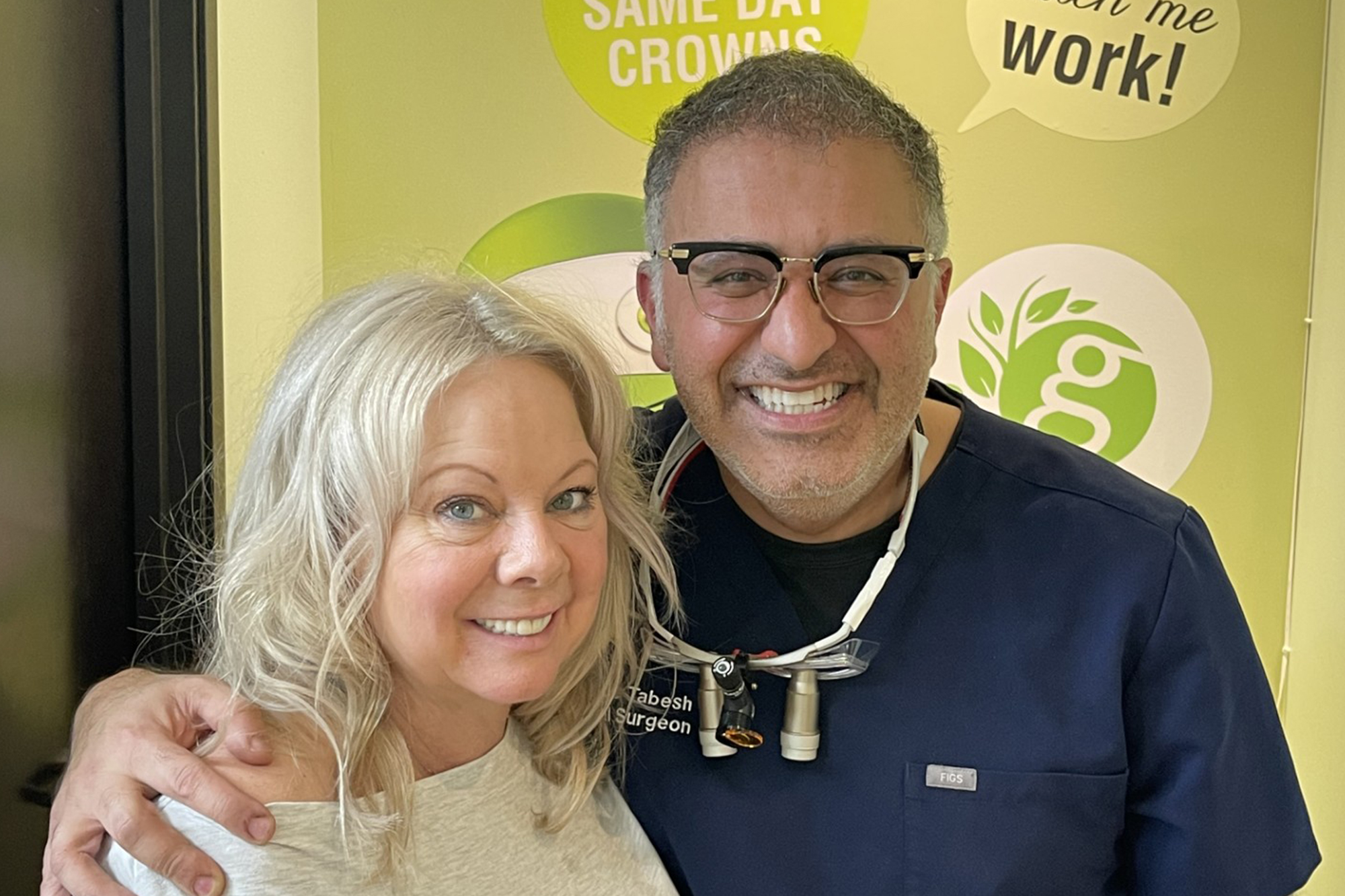 teeth in a day Kingston smiling patient after implant treatment Greenwood Park Dentistry
