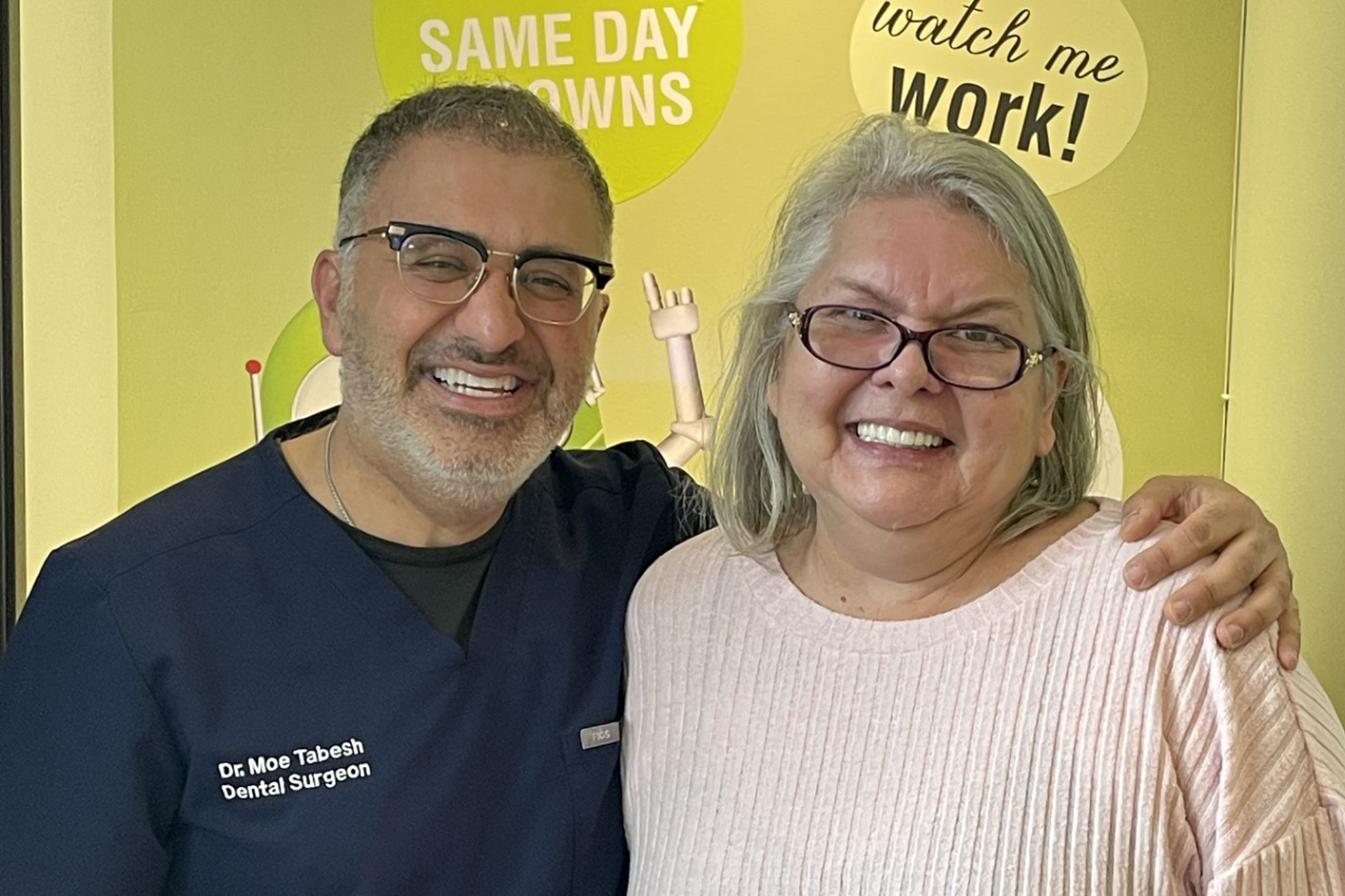 dental implants Kingston patient smiling after full smile restoration Greenwood Park Dentistry